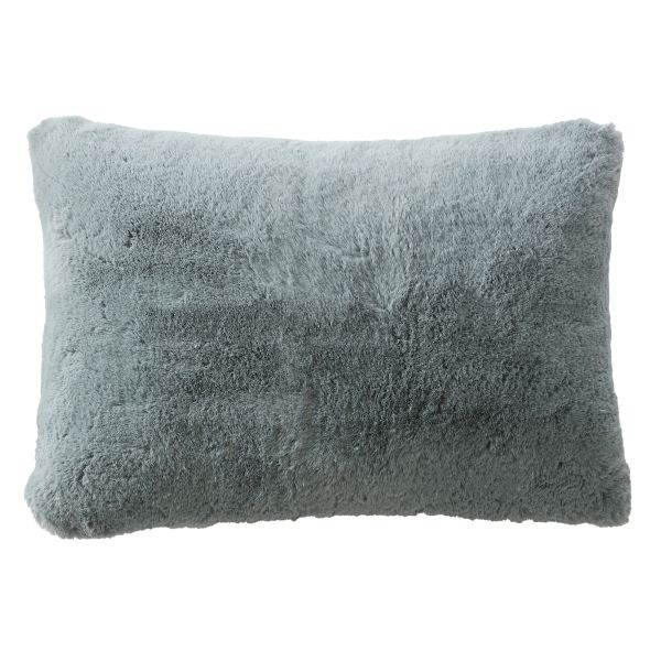 Coussin bleu arctique 40x60 cm en polyester pour soulager les lombaires