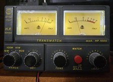 ZETAGI HP-1000 SWR PWR TOS ROS MATCHER 10W 100W 1KW Radio CB CiBi CRT PRESIDENT