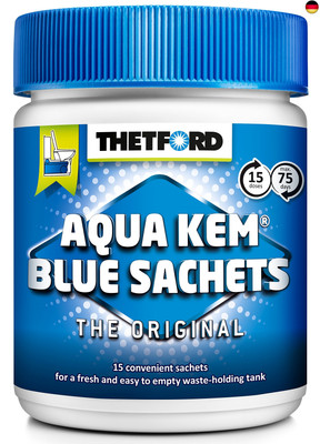 Thetford 200413 Aqua KEM Blue Sachets Sanitärflüssigkeit in Beuteln