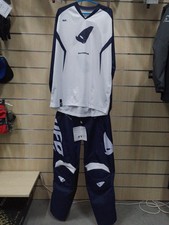 Maglia Pantalone Ufo Completo Tuta Motocross Enduro Blu  Bamberg