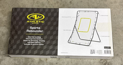 Athletic Works 36x55 Baseball Rebounder Net | Durable & Versatile Practice Aid