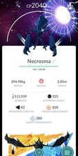 SHINY NECROZMA Wormhole BG - POKEMON GO