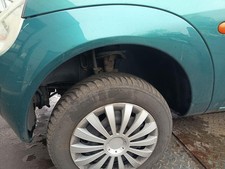 Ford KA RBT original Stoßstange Stoßstangenecke vorne links Karibik Grün Bj 1999