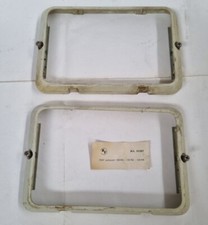 COPPIA CORNICI FARI ANTERIORI DX + SX, FIAT 100NC 130NC 130NR