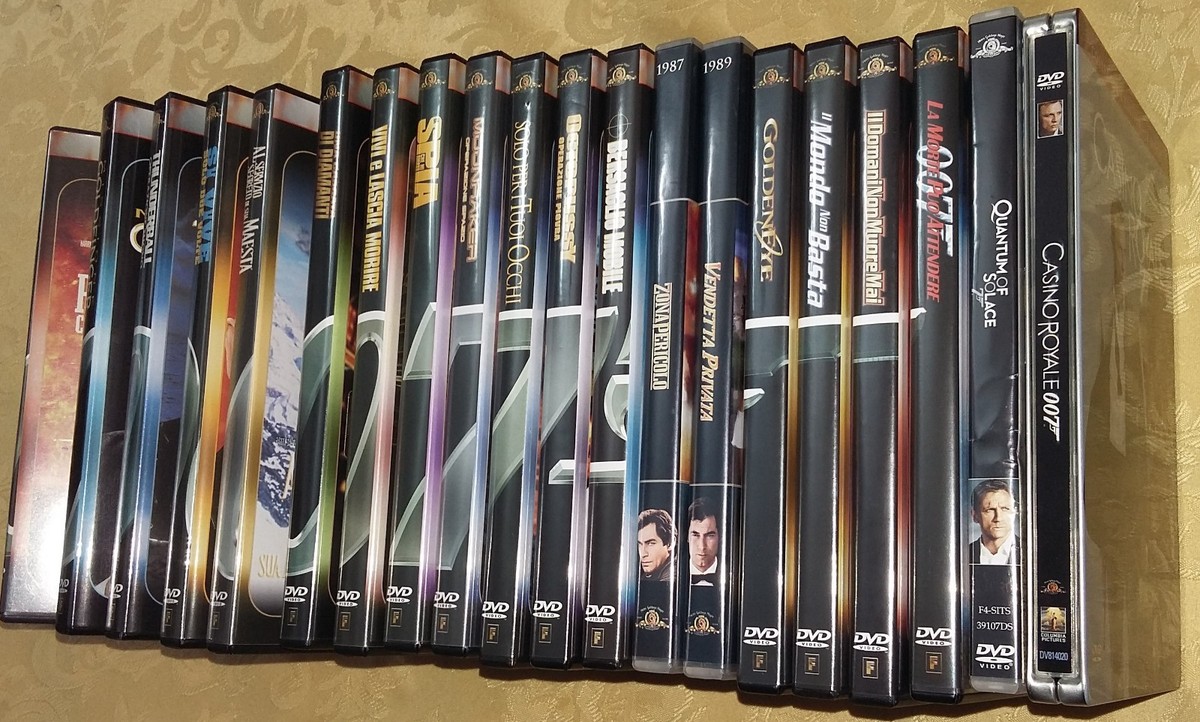 007シリーズ DVD　21作品セット Collection DVD 007 21 Films | eBay