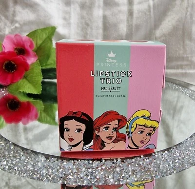 Disney Princess lipstick trio mad beauty