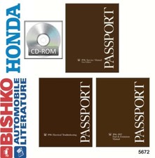 1996 Honda Passport Shop Service Repair Manual CD Engine Drivetrain Electrical