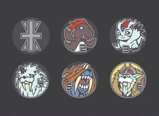 Amanda Lapalme Manamoon Digimon Reliability Metal Dice  x1