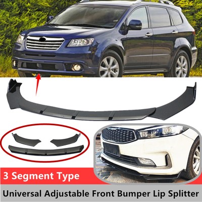 Add-on Universal Fit For Subaru Tribeca 08-14 Front Bumper Spoiler Splitter Lip