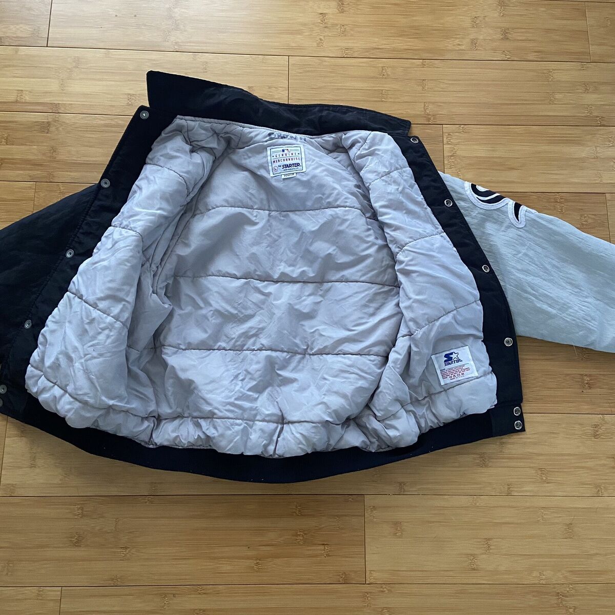 Vintage 90s Chicago White Sox Starter Jacket Embroidered Vintage 90s Chicago White Sox Starter Jacket Embroidered