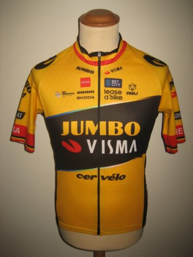 Jumbo Visma WOUT van AERT jersey shirt Belgian champion cycling maillot size M - Picture 1 of 9