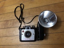 Vintage, Kodak Brownie Holiday Flash Camera And Kodak Midget Flash Made in USA
