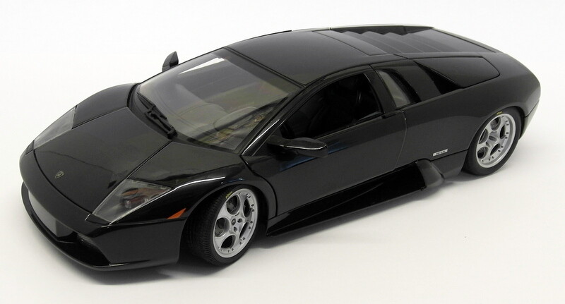 1/18 AUTOart 2001 Lamborghini Murcielago in Metallic Black 74513