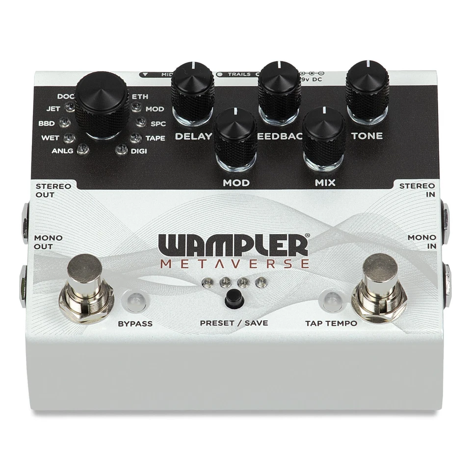 Nuevo Wampler Metaverse Multi-Delay Guitarra Efectos Pedal Guitarra Efectos Pedal Foto 3 de 4