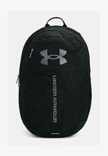 Image of New Under Armour Unisex -HUSTLE Halftime Backpack - BACKPACK - Black/Black U/A