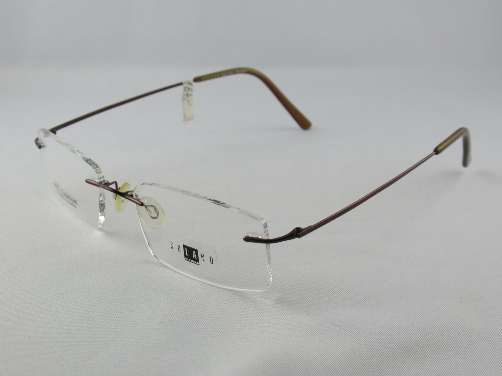 Solano Mod. CLT-7024 Germany Glasses With Sunglasses Clip 100% Titanium
