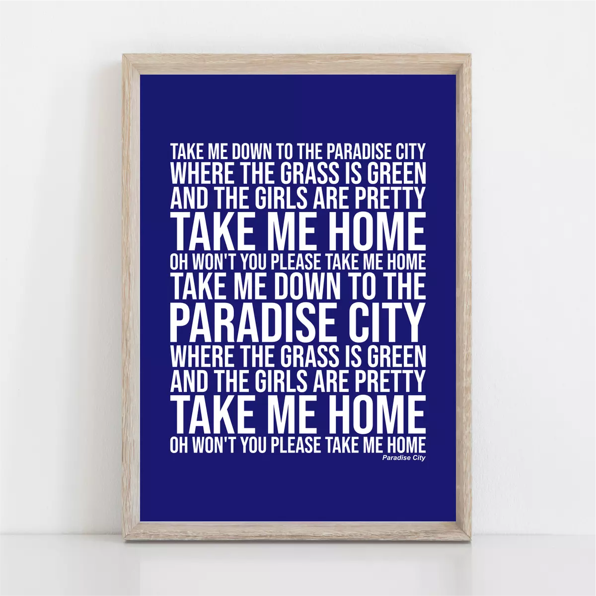 Paradise Lyrics