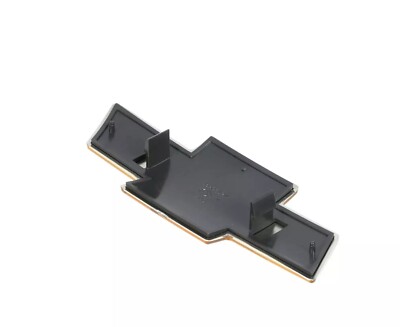 01-06 Chevy Tahoe Suburban Front Billet Bowtie Grille Emblem W/ Border - Black E - Foto 14