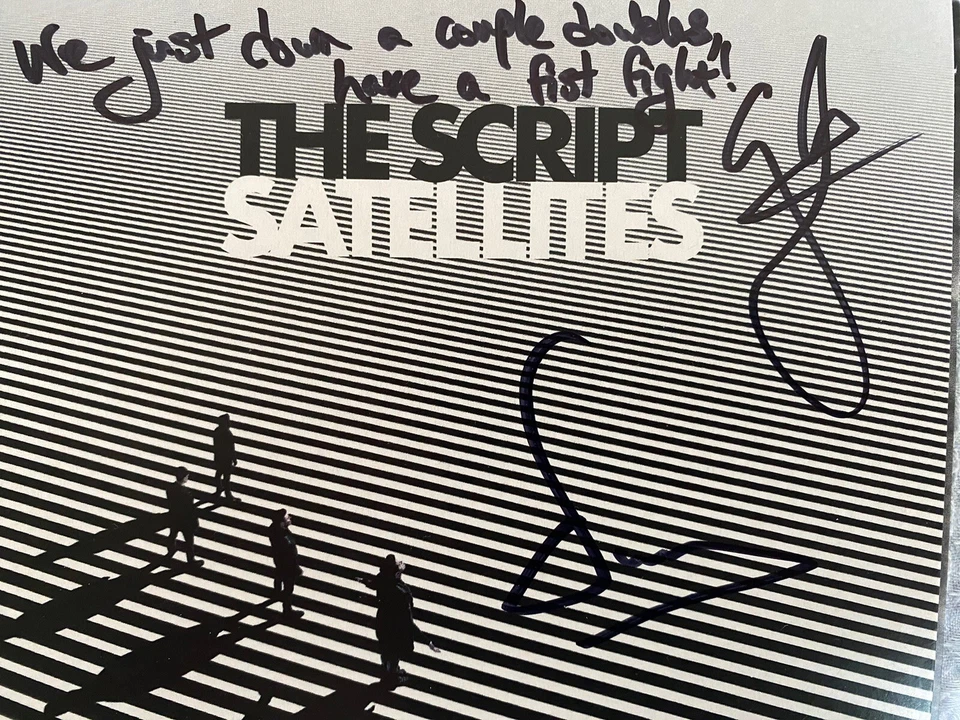 The Script Signed - Satellites Cd (Signed & Personalised) #7 - Image 2 of 4