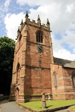 Photo Church - The Tower of St Oswald's Church Backford  c2012