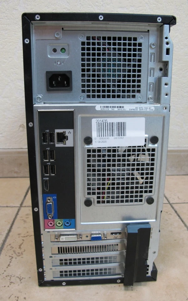 Dell Optiplex 3010 MT Quad Core I5 -DD 250Go +1000Go -8 RAM- Radéon 5570  Win 10 - Photo 2/4