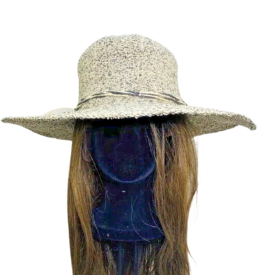 Tan Wide Brim Adjustable Cooling Sun Summer Hat Fedora Boho  display picture 2