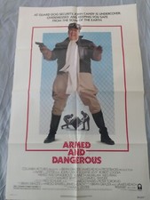 Armed And Dangerous 27x41 One Sheet 1986 John Candy  Eugene Levy  Meg Ryan 
