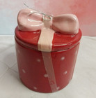 10 STRAWBERRY STREET Red Gift Bow Christmas Nesting Present Measuring Cups - NWT — photo 4