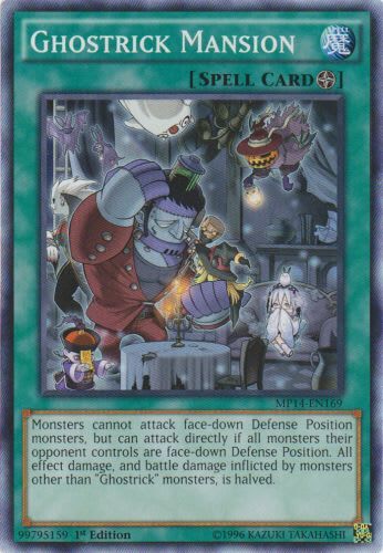 Yu-Gi-Oh! - Ghostrick Mummy (MP14-EN206) – Common Karte, Mega Pack 2014, 1st Edition, Sammelkarte