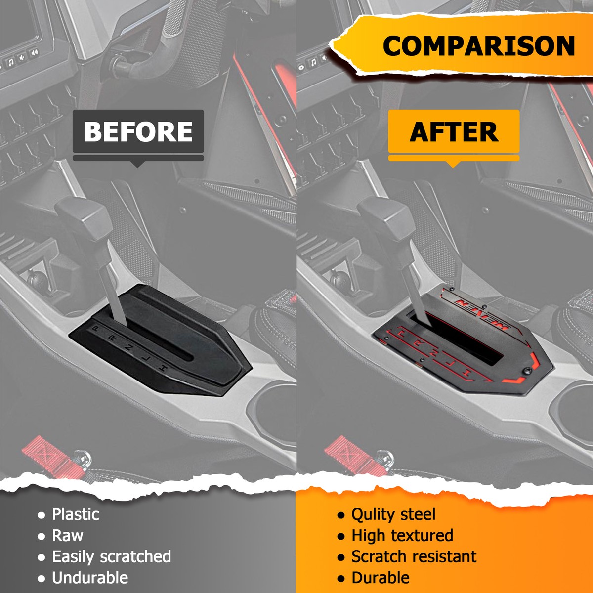 2024 Polaris RZR PRO XP/PRO R/TURBO R Steel Racing Shift Shifter