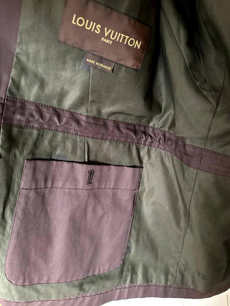 LOUIS VUITTON（LV） Bellissima giacca da uomo Louis Vuitton marrone taglia 42 (52 francese)