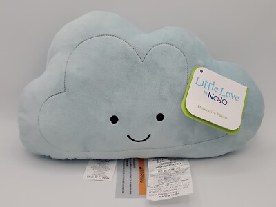 Little Love By NoJo Happy Clouds Decorative Pillow