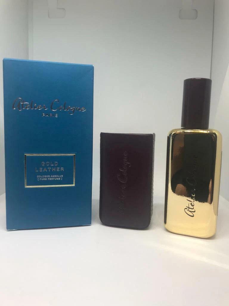 Atelier Cologne Gold Leather Authentic Cologne Absolue Pure Perfume 1.oz NIB