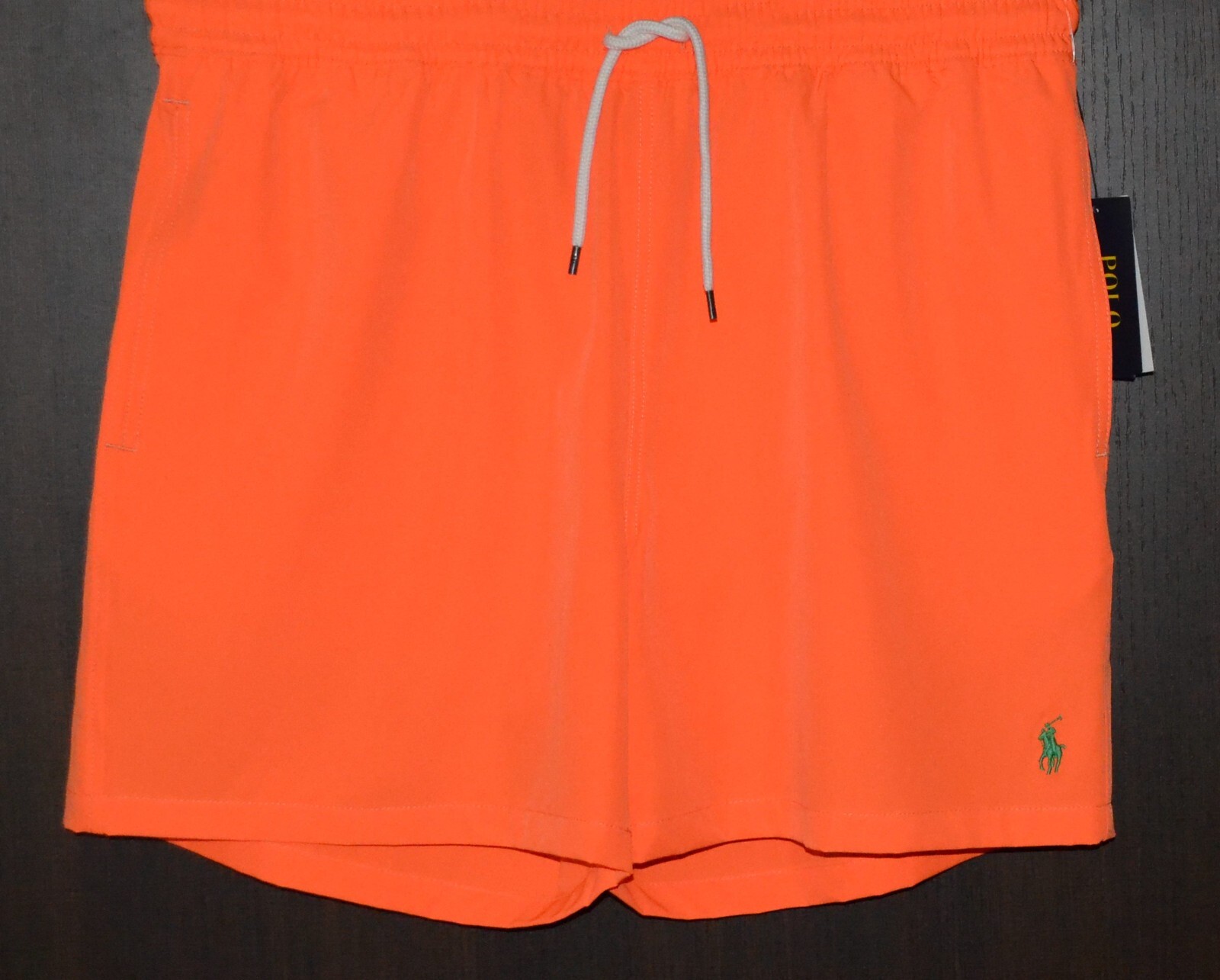 Мужские плавки Polo Ralph Lauren оранжевого цвета пляжного размера XL 16090₽