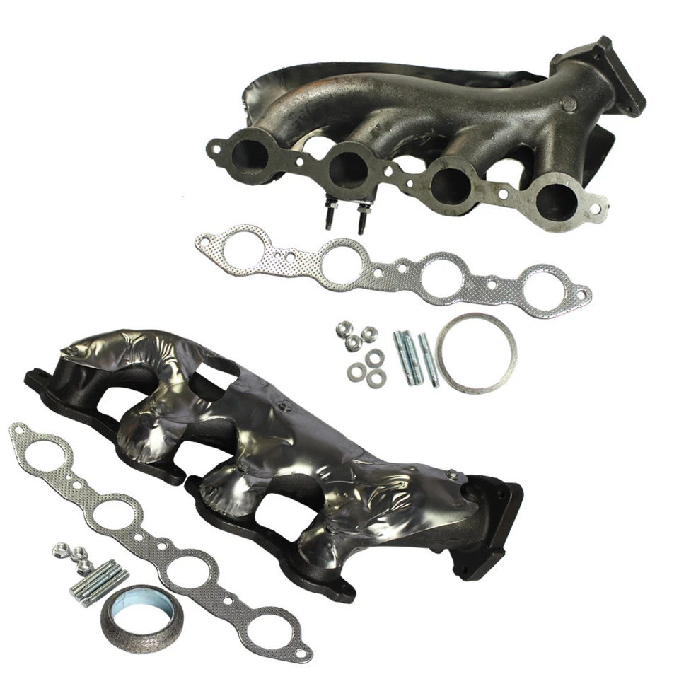 Par de colectores de escape lado derecho izquierdo para Silverado Escalade Savana Avalanche H2 Foto 2 de 4