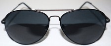 Black Aviator Sunglasses Unisex UV- 400 100 UV Protection