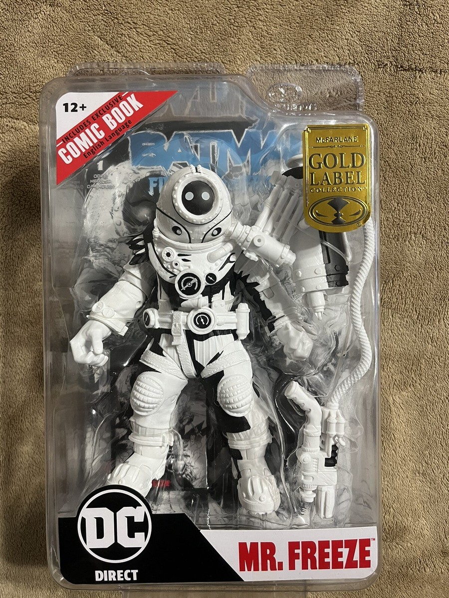 McFarlane DC Direct Sketch Mr. Freeze Gold Label Collection SDCC