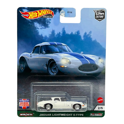 特価 SMTS (1/43) ジャガー E-type Light Weight Hot Wheels Premium British Horse Power Jaguar Lightweight E-Type 1