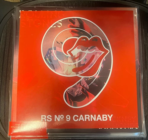 ROLLING STONES Hackney Diamonds Limited Edition RS No 9 Carnaby Red Vinyl LP