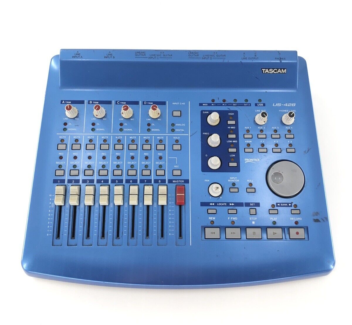 Tascam US-428 Digital Audio Workstation Controller Tascam US-428 Digital Audio Workstation Controller