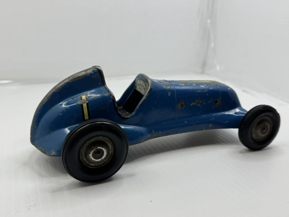 Vintage 1940's L.M. Cox Thimble Drome Special Metal Tether Race Car 'No Engine' - Image 4 of 4