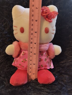 Vintage 2004 Hello​ Kitty Red Rose Princess 7