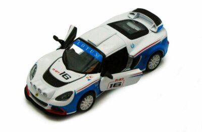 2012 LOTUS EXIGE R-GT #16 RACE CAR 1/32 SCALE DIECAST CAR BY KINSMART 5362D