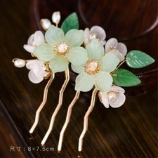 Lady Ancient Hanfu Headwear Hair Combs Chinese Classical Hair Accessories