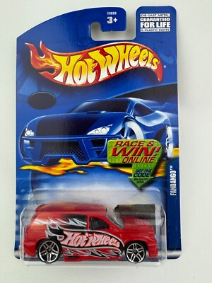 Hot Wheels Fandango Wheels Race& Win Card 2002 No Collector Number