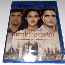 NEW The Twilight Saga Breaking Dawn Part 1 Blu-ray 2011 Special Editon Vampire