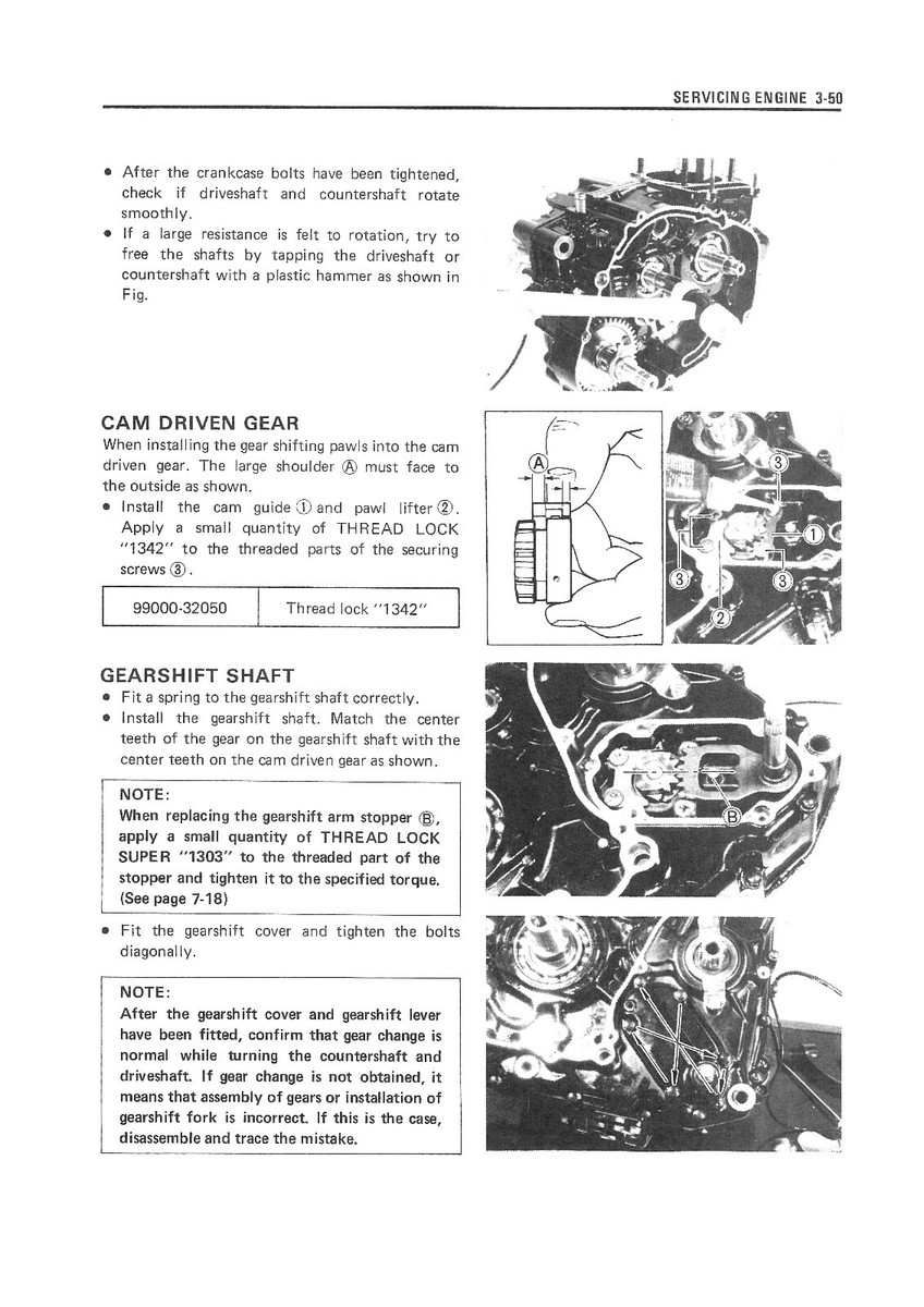 SUZUKI Workshop Manual DR600 DR500 Dakar 1984 1985 1986 1987 1988