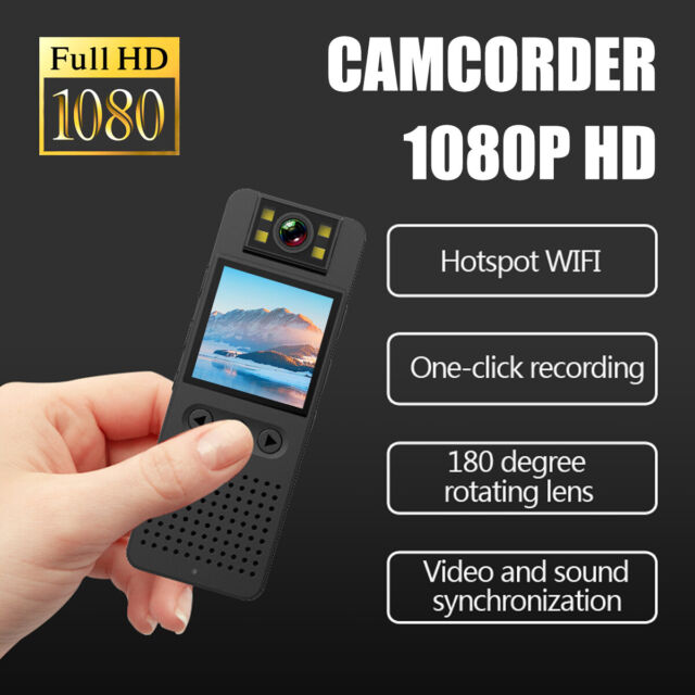 Mini Police Body Camera 1080P Video Recorded DVR IR Night WIFI Cam HD Camcorder