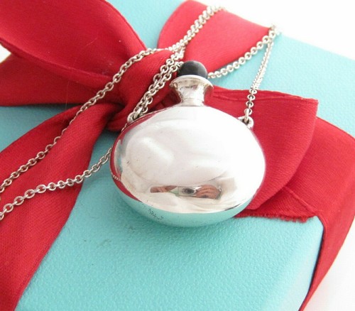 Auth Tiffany \u0026 Co Silver Black Jade 