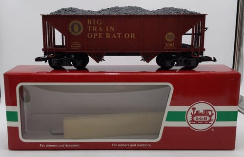 LGB 45765 Escala G Operador de Tren Grande 2002 Club Car Tolva LN/Caja | Condition: Used